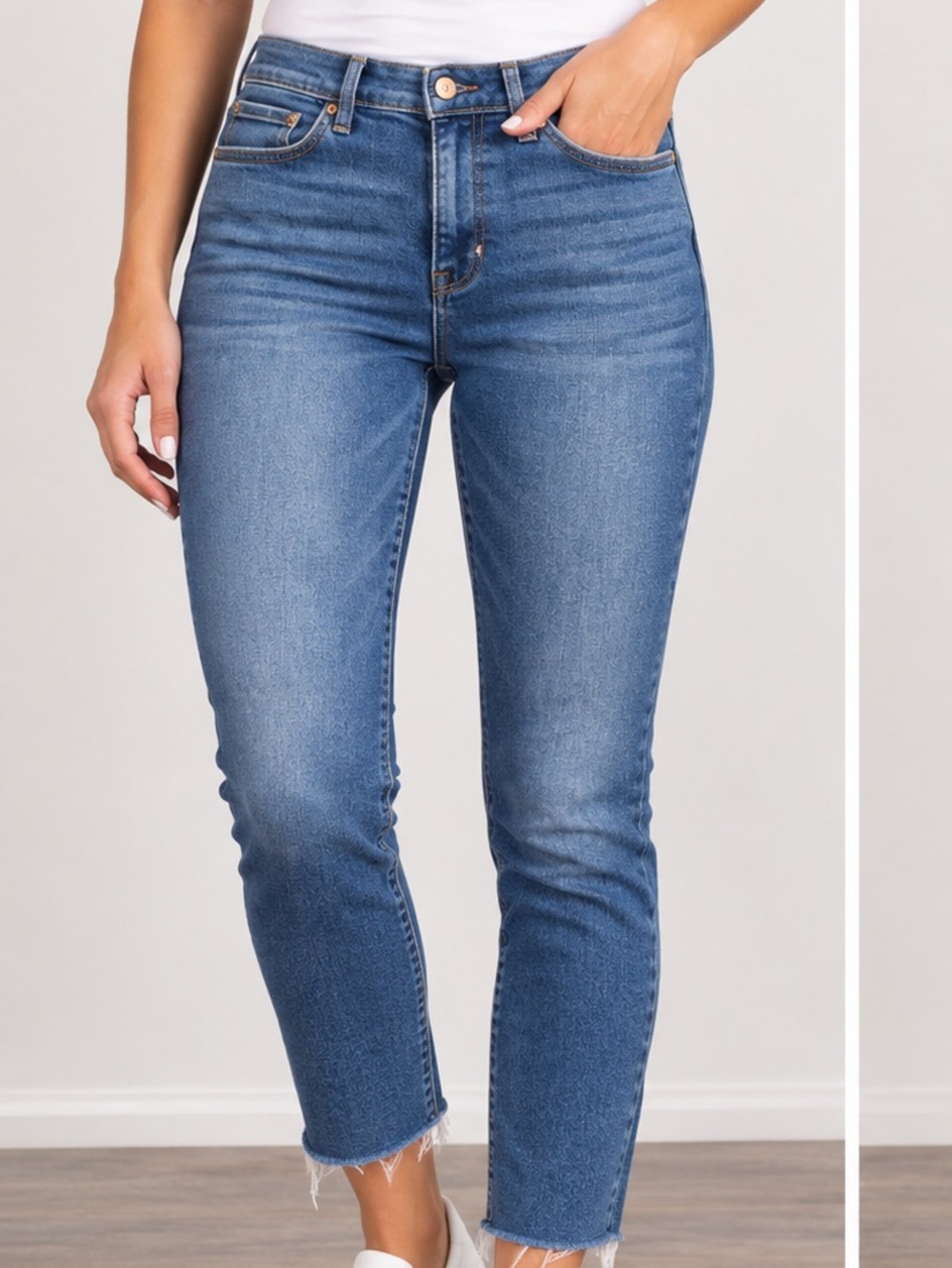 Soho High-Rise Cropped Slim Jeans